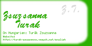 zsuzsanna turak business card